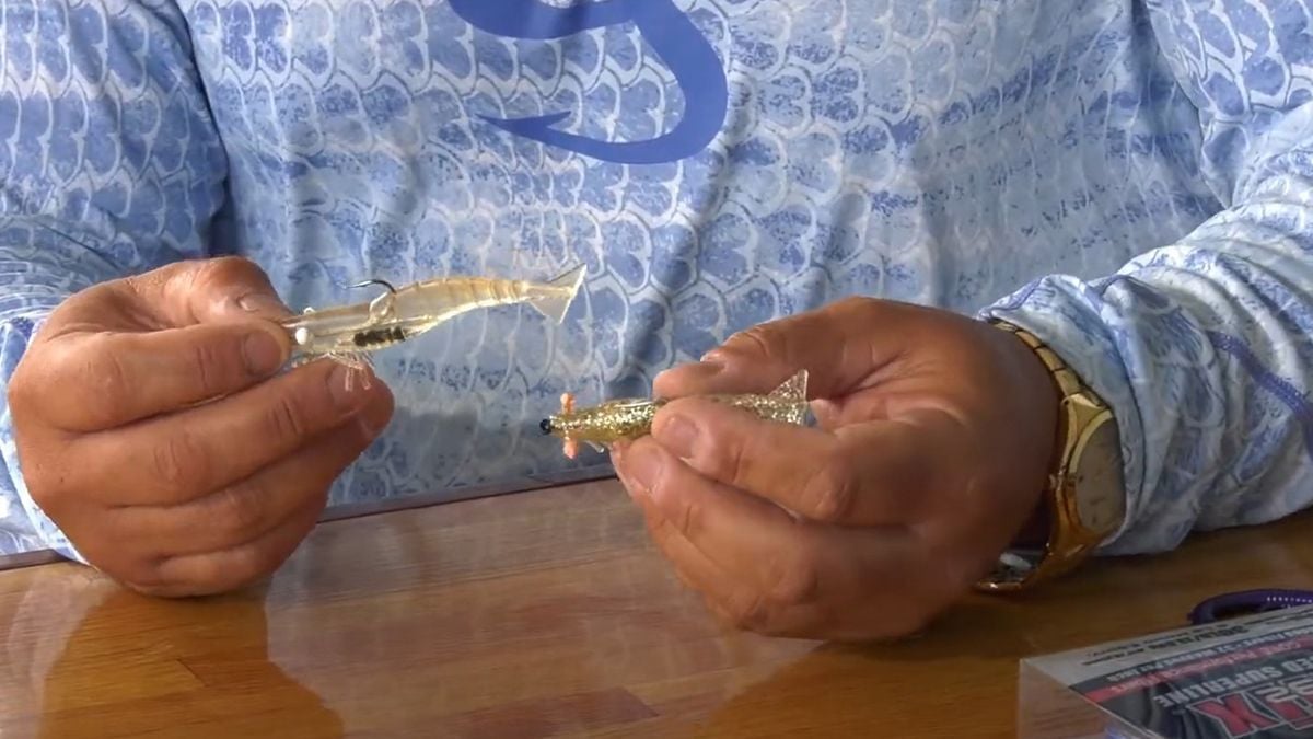 Wade Fishing with Artificial Shrimp