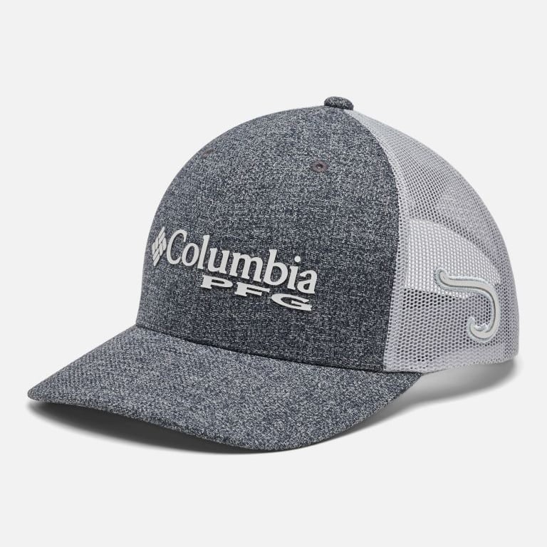 COLUMBIA PFG LOGO MESH SNAPBACK HIGH CROWN HAT